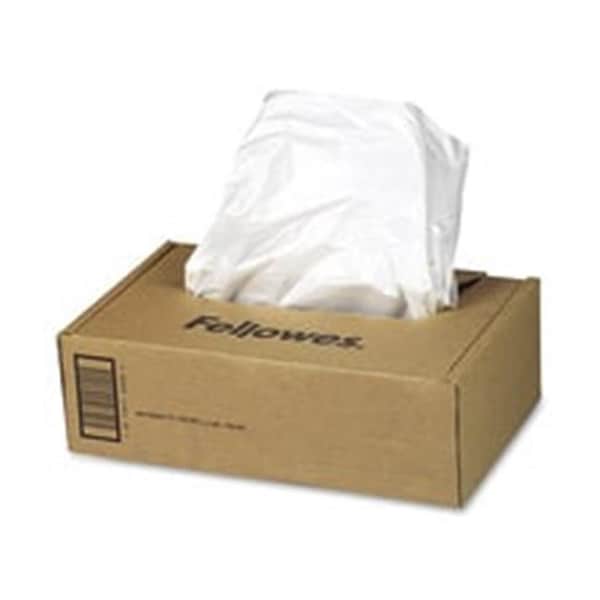 Fellowes Mfg. Co. FEL3605801 Wastebags- For Shredders C480-C420- Dispenser Box- w-Wire Ties 3605801 - main